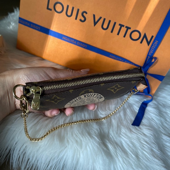 100% Authentic Louis Vuitton monogram mini wristlet FL0038 - Picture 5 of 11